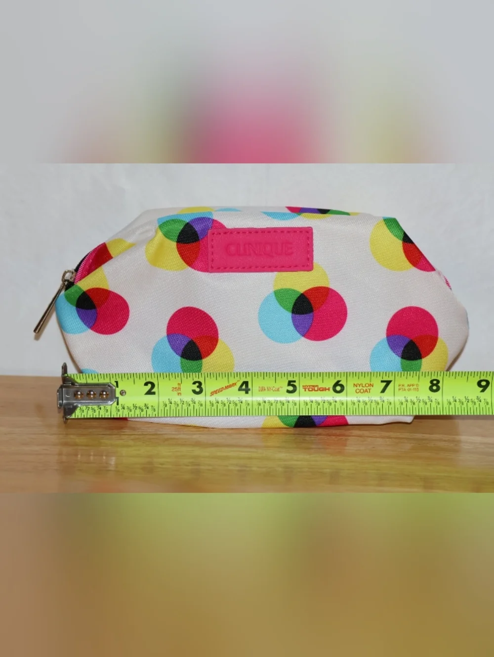 Set Of 4 Clinique Cosmetic Makeup Bags.
